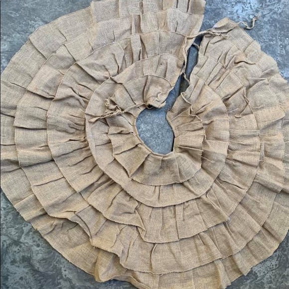 Other - Burlap Tree Skirt